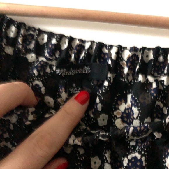 Madewell | Gardenhouse silk off-shoulder blouse - Picture 5 of 5